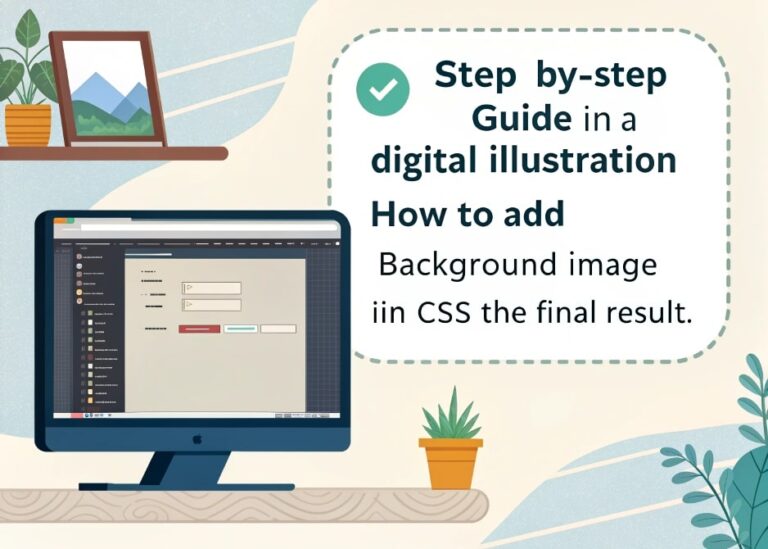 How to add background image in CSS