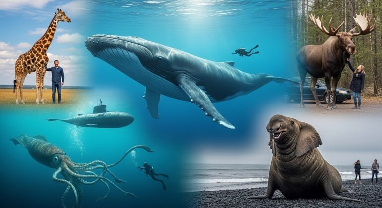 Surprisingly Massive Animals: Creatures Far Larger Than Most People Realize