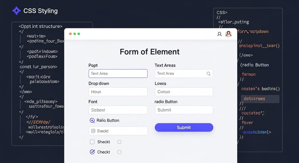 Feature image Style Common Form Elements with CSS
