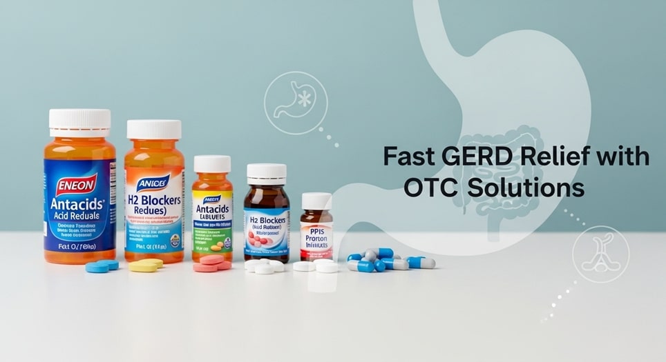 Best OTC Heartburn Medicine for GERD: Antacids, Acid Reducers, Fast Acid Reflux & Gas Relief
