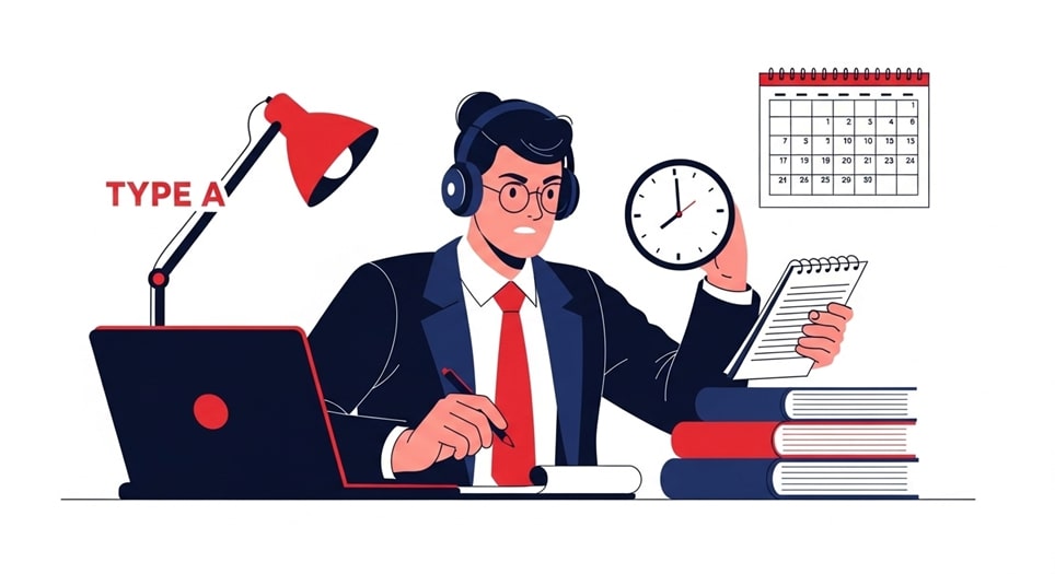 What Is a Type A Personality? Key Traits, Self-Control, Stress Vulnerability, and Insights on Managing Pressure