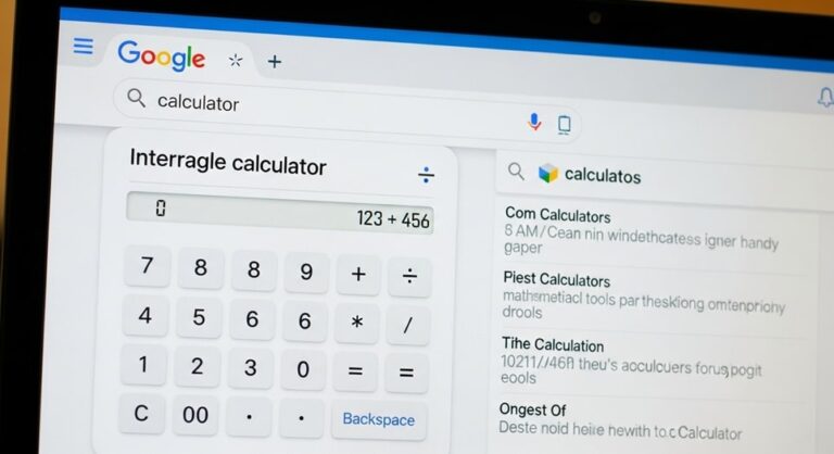 How to Use the Google Online Calculator: Tips and Functions