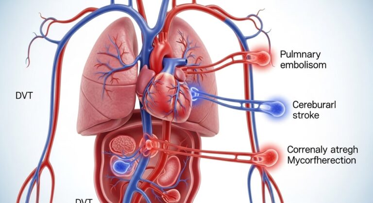 Blood Clot Symptoms: Early Warning Signs, Body Location Differences, and When to Seek Urgent Care