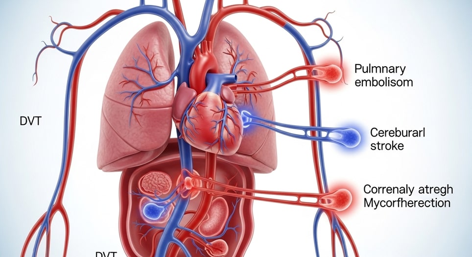 Feature image Blood Clot Symptoms: Early Warning Signs, Body Location Differences, and When to Seek Urgent Care