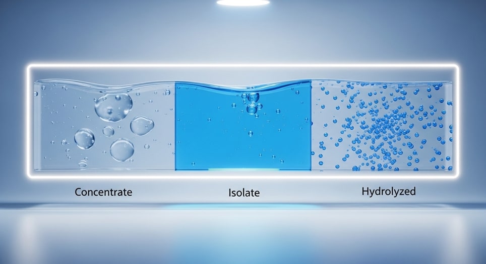 Understanding the Three Types of Whey Protein