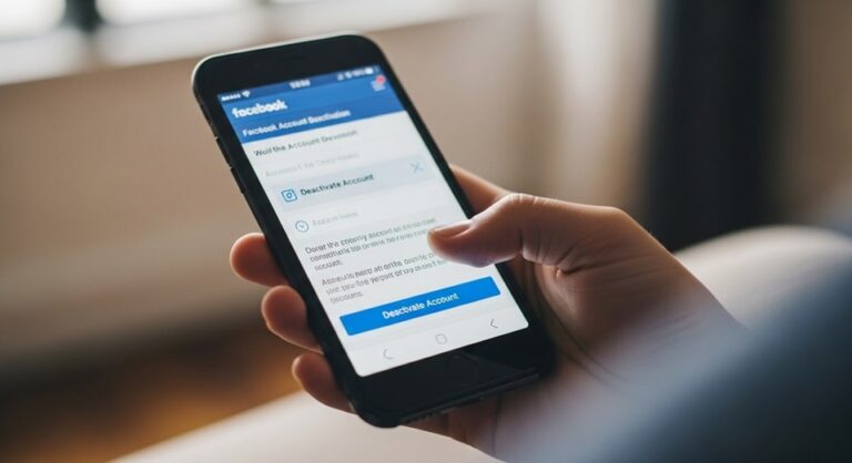 How to deactivate Deactivate Facebook Account