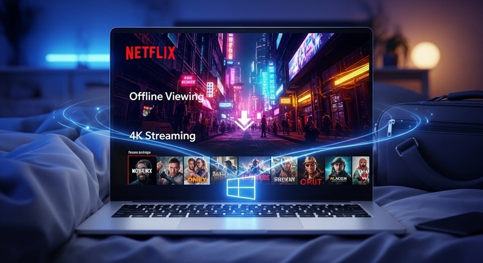 Feature image Download Netflix for PC: Install Official Windows 10/11 App for 4K & Offline Viewing (Updated 2025)