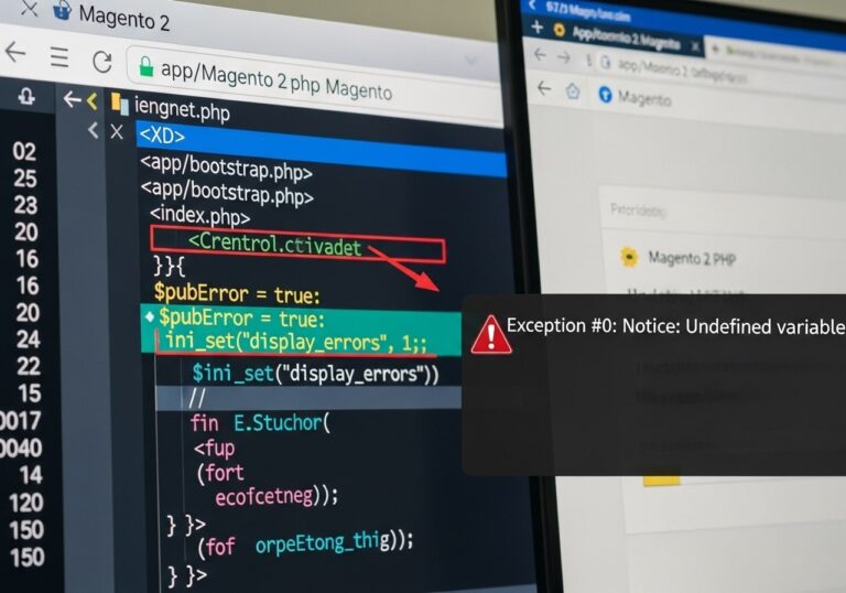 How to turn on error messages in magento 2