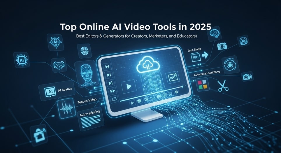 Top Online AI Video Tools in 2025: Best Editors & Generators for Creators, Marketers and Educators