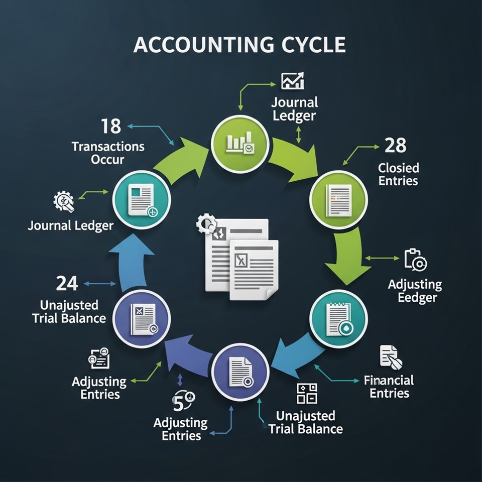 Accounting Cycle Steps Explained: 8 Steps to Know