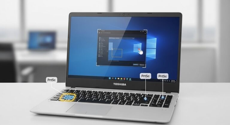 How to Do Screen Capture on Toshiba Laptop