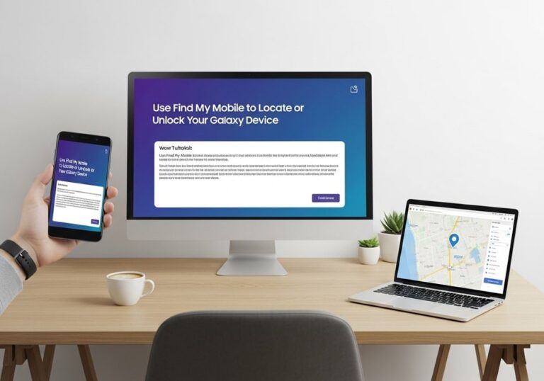 How to Use Samsung Find My Mobile to Locate or Unlock Your Galaxy Device