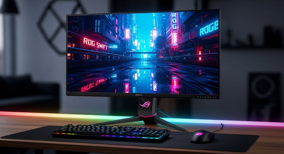 Best Gaming Monitors 2025: Top OLED, 4K, and Budget Picks for Ultimate Performance 2 ASUS ROG Swift OLED PG27UCDM