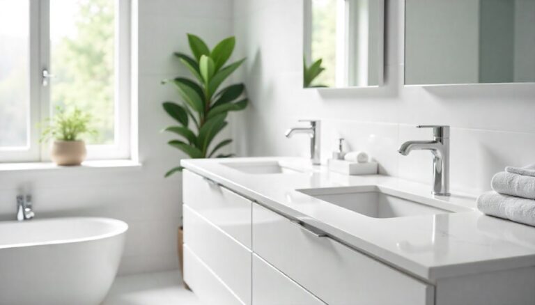 Cultured White Marble Vanity Tops: Durable and Versatile Bathroom Countertop Solutions