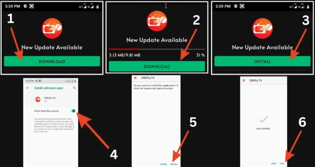 How to Fix Cricfy TV ‘Unexpected Error Occurred’ Easily