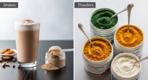 A Practical Comparison of Shakes and Powders