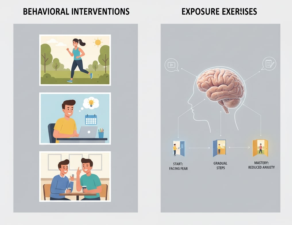 Behavioral Interventions and Exposure Exercises Behavioral Interventions and Exposure Exercises