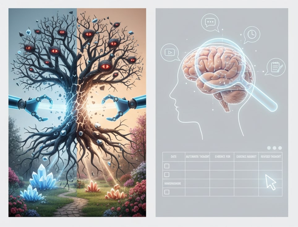 Cognitive Restructuring and Thought Monitoring Cognitive Restructuring and Thought Monitoring