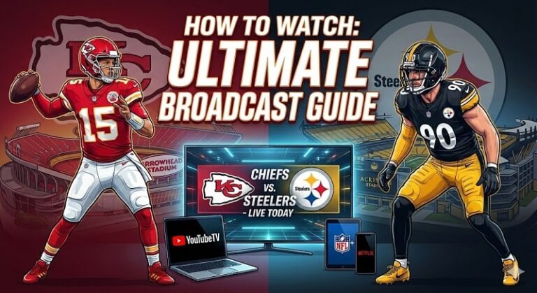 Ultimate Guide: How to Watch Kansas City Chiefs vs. Pittsburgh Steelers Live – Streaming, TV Channels, and Global Broadcast Schedule
