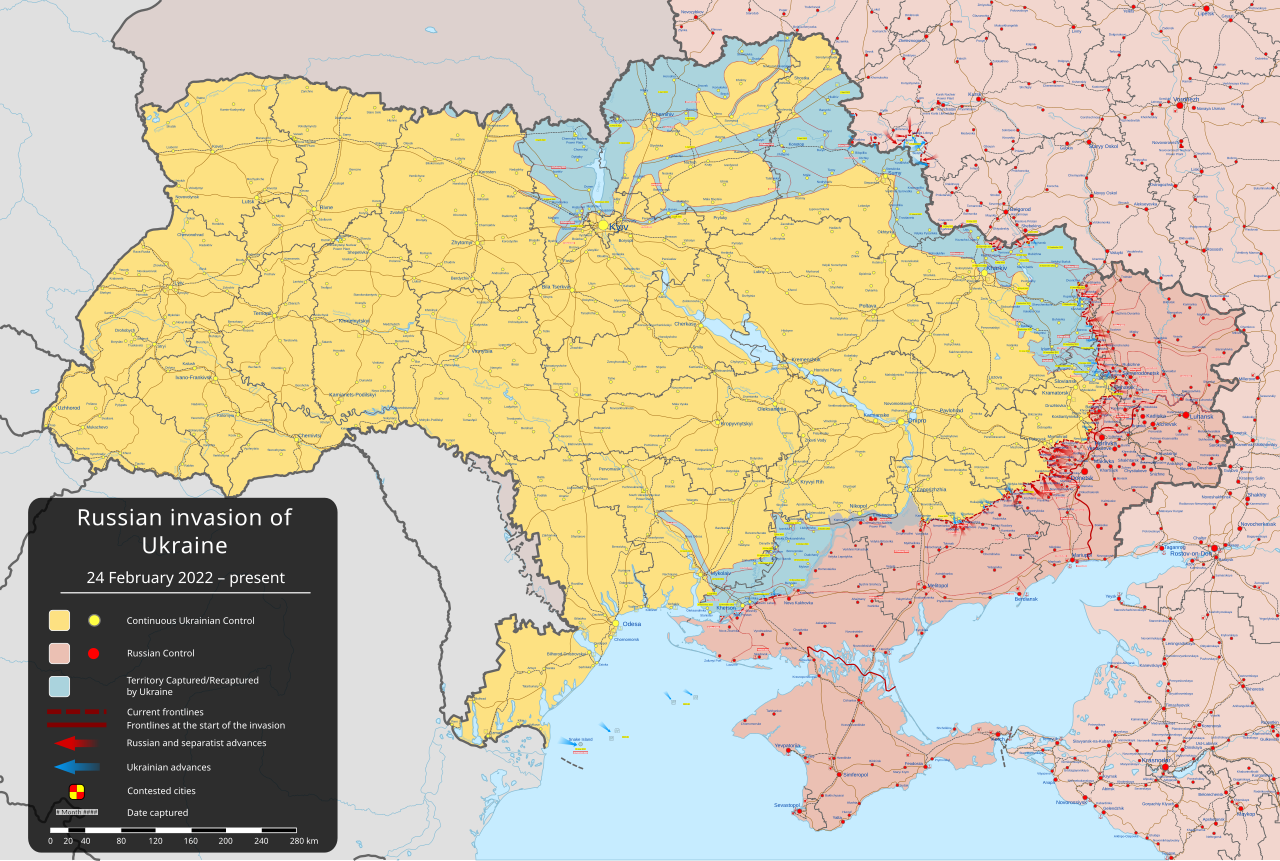 Feature image 2022 Russian invasion of Ukraine.svg