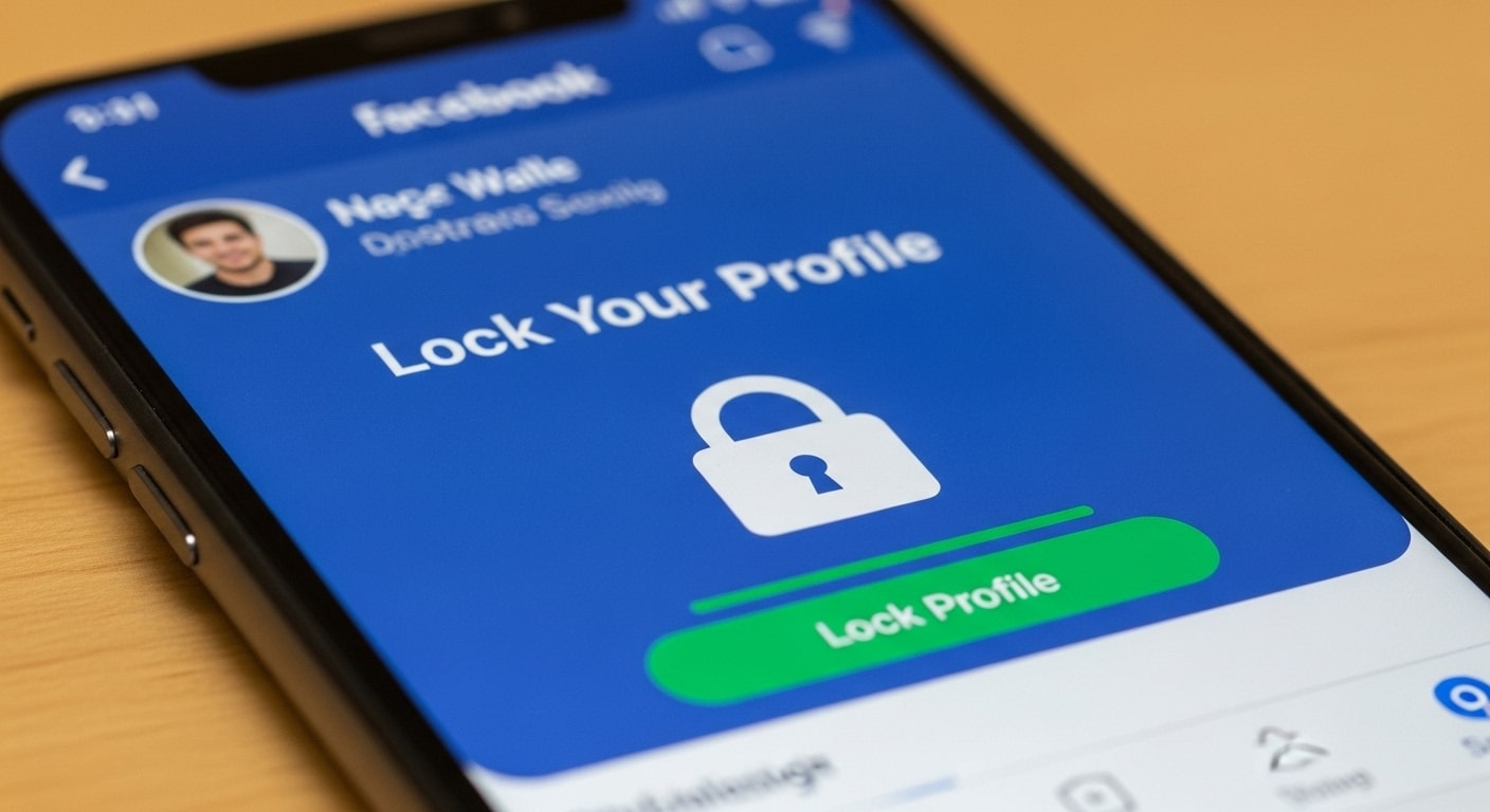 how to lock your facebook profile