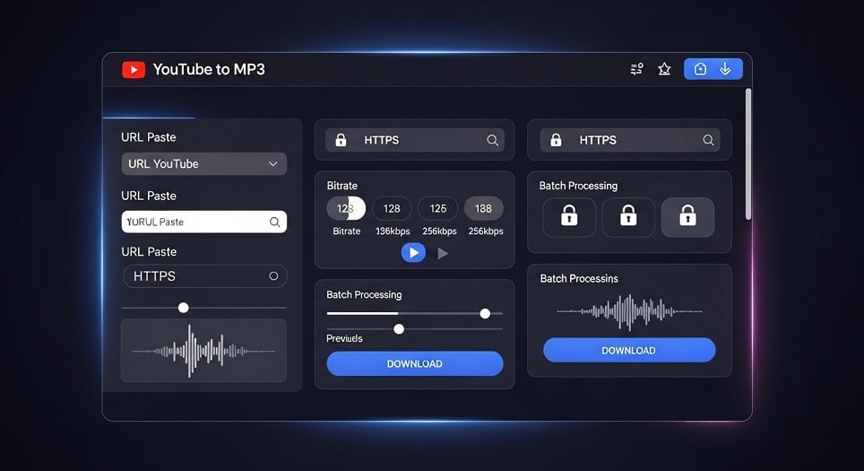 Top Safe YouTube to MP3 Converters 2025: Free & Easy Guide 3 Premier Online YouTube to MP3 Tools