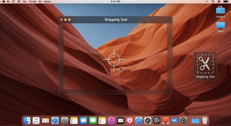 How to use Snipping tool on Mac