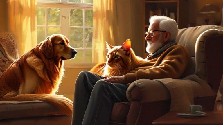 The Pet Boost: Furry Friends Help Seniors Feel Less Lonely