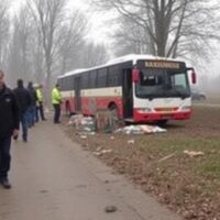 Tragic Russian Bus Attack in Sumy: Nine Killed in Ukraine