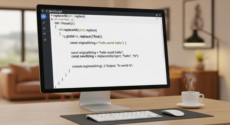 How to replace all occurrences of a string in JavaScript