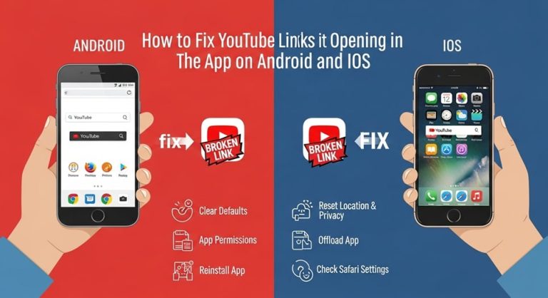 How to Fix YouTube Links Not Opening in App on Android and iOS ...