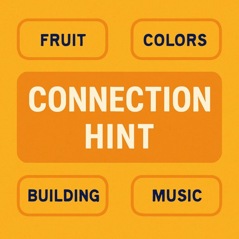 Connection Hint: Your Ultimate Guide to Mastering Connections in Puzzle Games