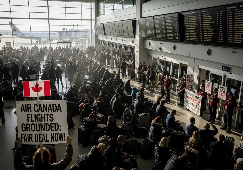 Feature image Air Canada Flights Strike 2025: Government Intervenes to End Disruption