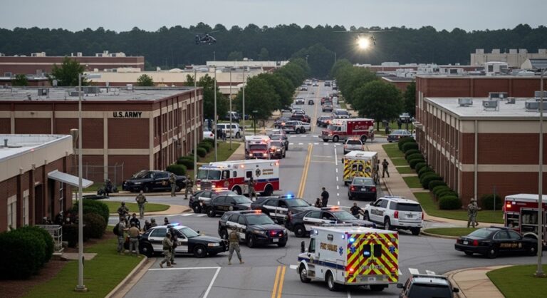 Urgent: Fort Stewart Lockdown – 5 Soldiers Injured in Shocking Active Shooter Incident