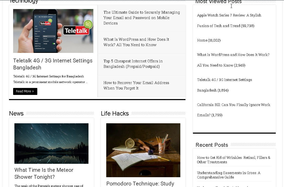 Bicchuron Blog website designed by Smartupworld