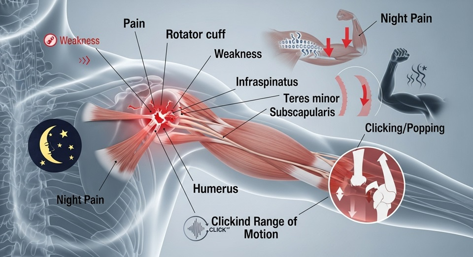 Feature image Rotator Cuff Tear Symptoms: A Detailed Guide to Identifying and Addressing Shoulder Pain