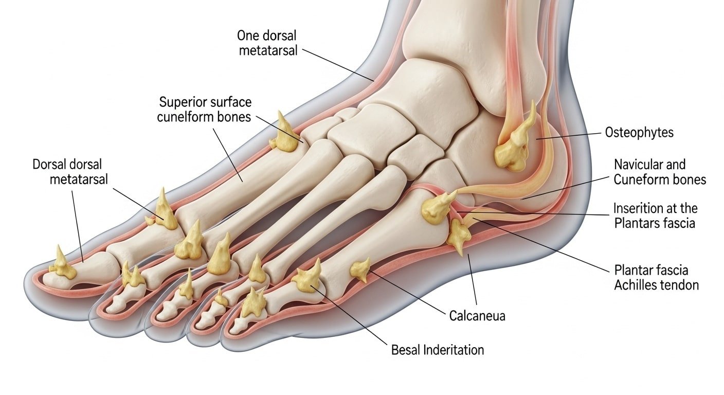 Understanding Bone Spurs on the Foot: Causes, Symptoms, and Treatment Options