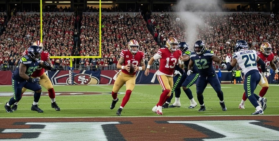 Feature image Where to watch 49ers vs seahawks