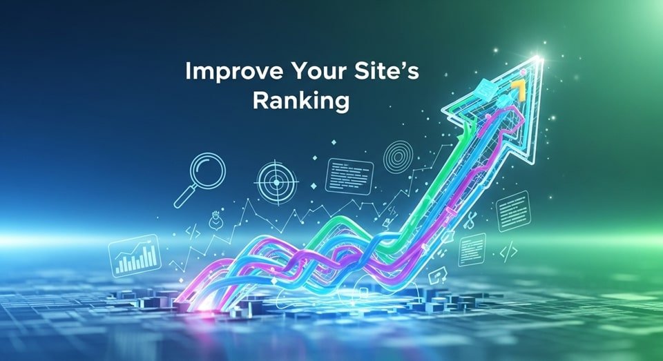 Feature image Five Ways to Improve Your Site's Ranking (SEO)