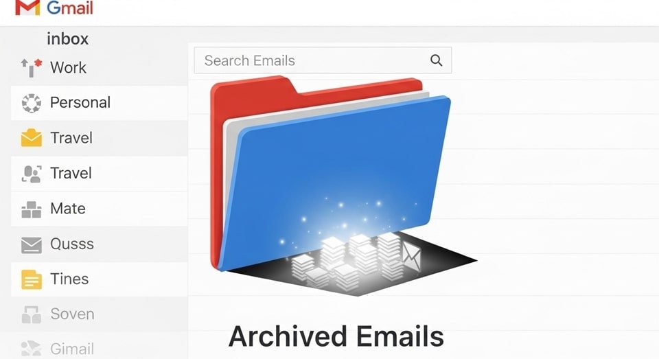 Feature image Gmail Archived Emails: How to Find, Recover, and Organize Your Inbox