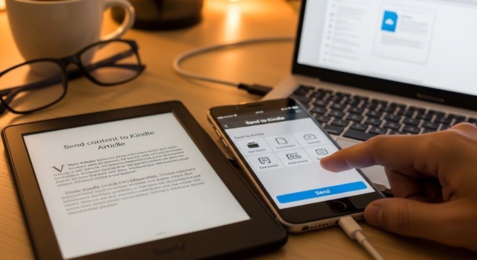 Feature image How to Send Content to Kindle, send to Kindle, send for Kindle, Kindle unlimited cost, Kindle tablet