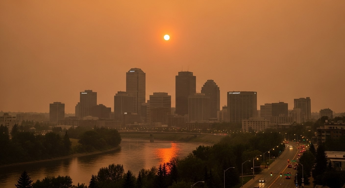 The Hazy Horizon: Where Edmonton's Smoke Is Coming From