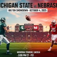 Spartans and Cornhuskers Collide in High-Stakes Big Ten Battle