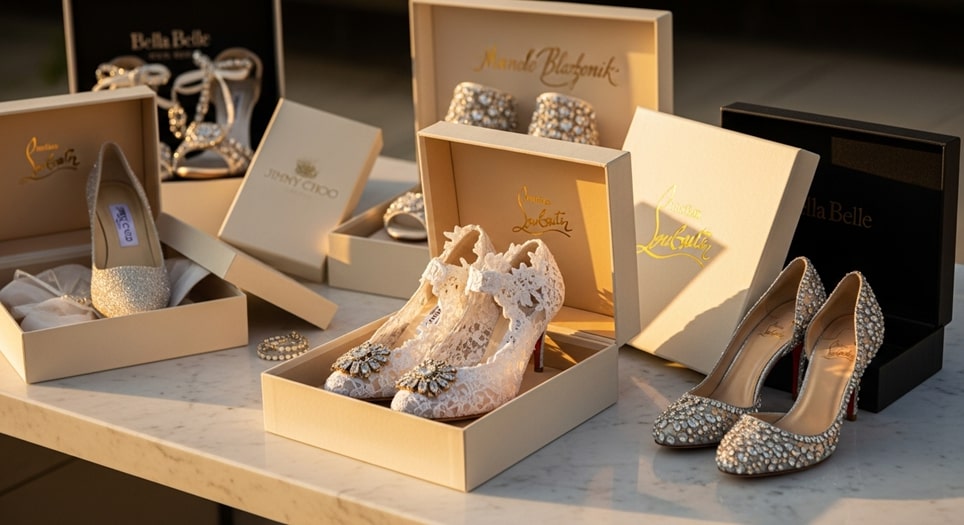 Premium Designer Bridal Shoe Brands