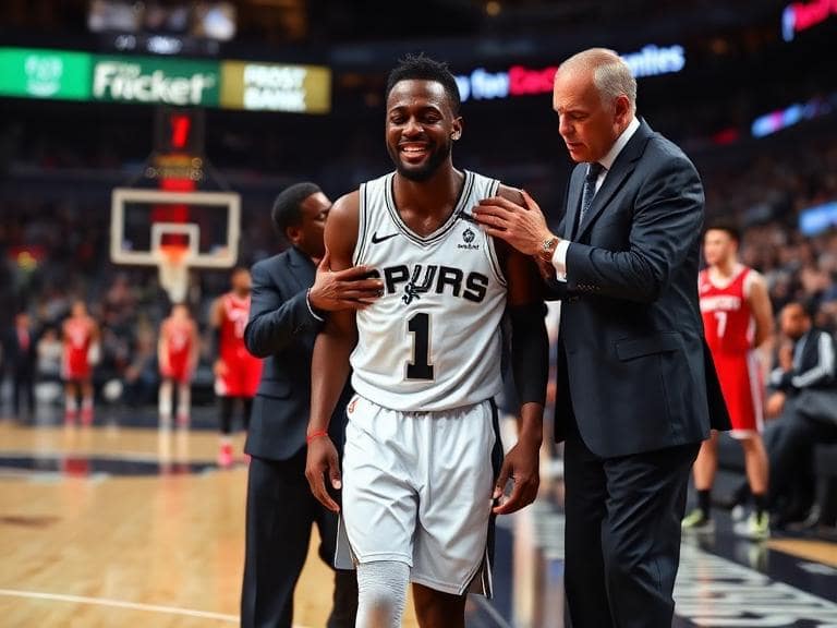 Victor Wembanyama’s Left Ankle Sprain: Diagnosis, Return Timeline and Fantasy Basketball Impact