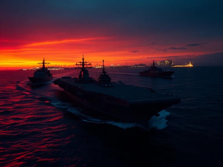 Strategic Tensions in the Middle East: Analyzing Military Deployments and Global Oil Market Stability