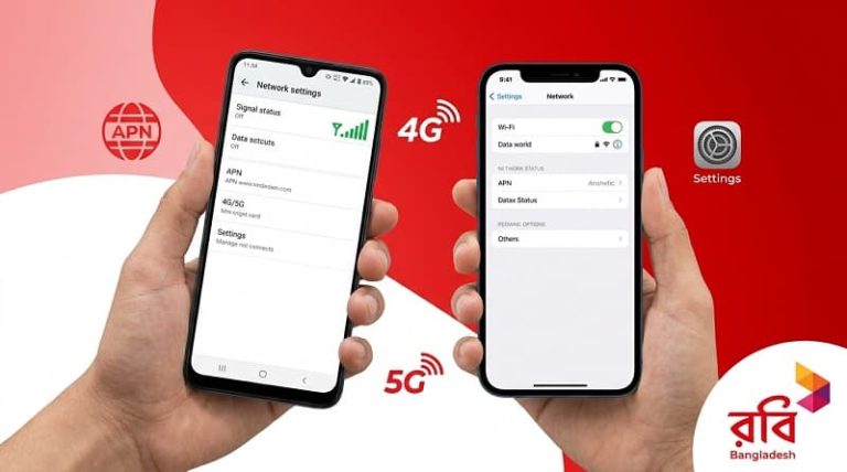 Robi Internet Settings: APN, 4G, 5G Setup for Android and iPhone