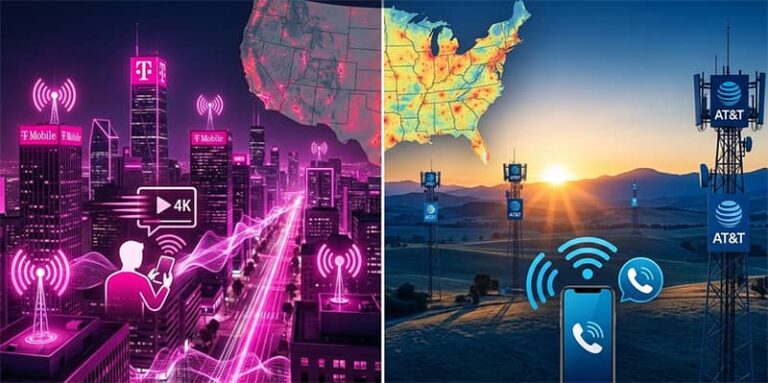 T-Mobile vs AT&T: Which Carrier Delivers Superior Coverage in 2026?