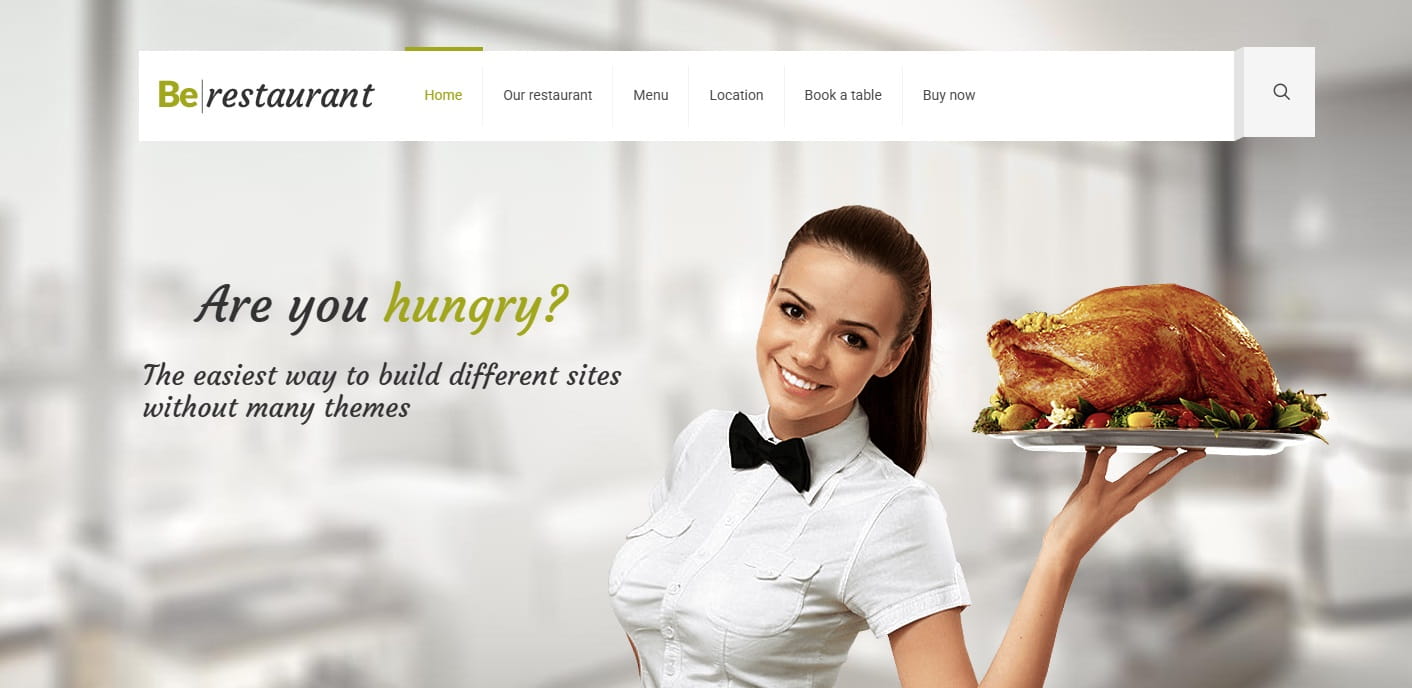 Restaurant website designed by Smartupworld